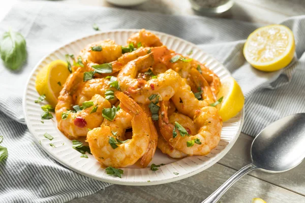 Crevettes Sautées à l'Ail